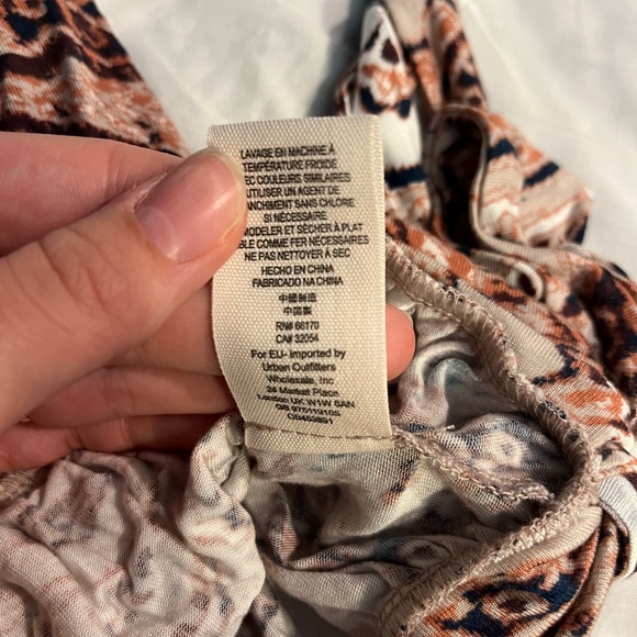 Free People Bell Sleeve Wrap Top, Size M - Picture 10 of 11